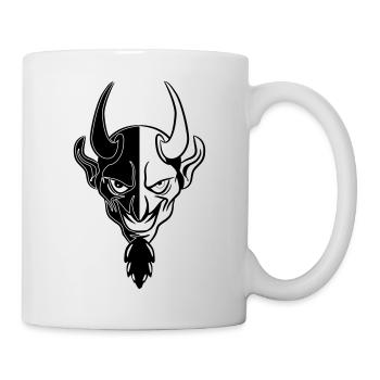 Devil evil dangerous cool - Mug - white - Right