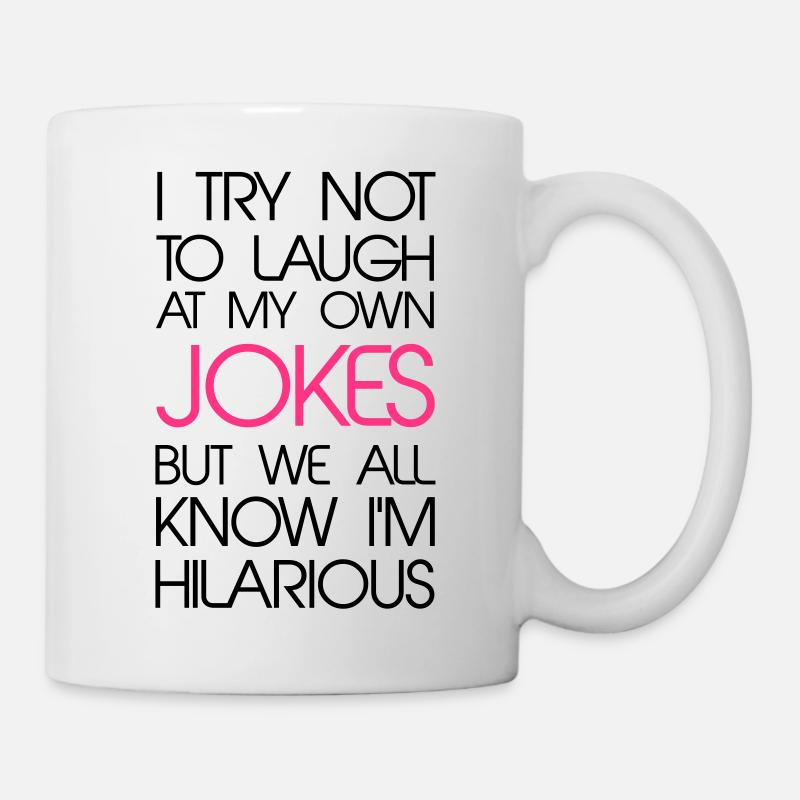 Jokes - Mug - white