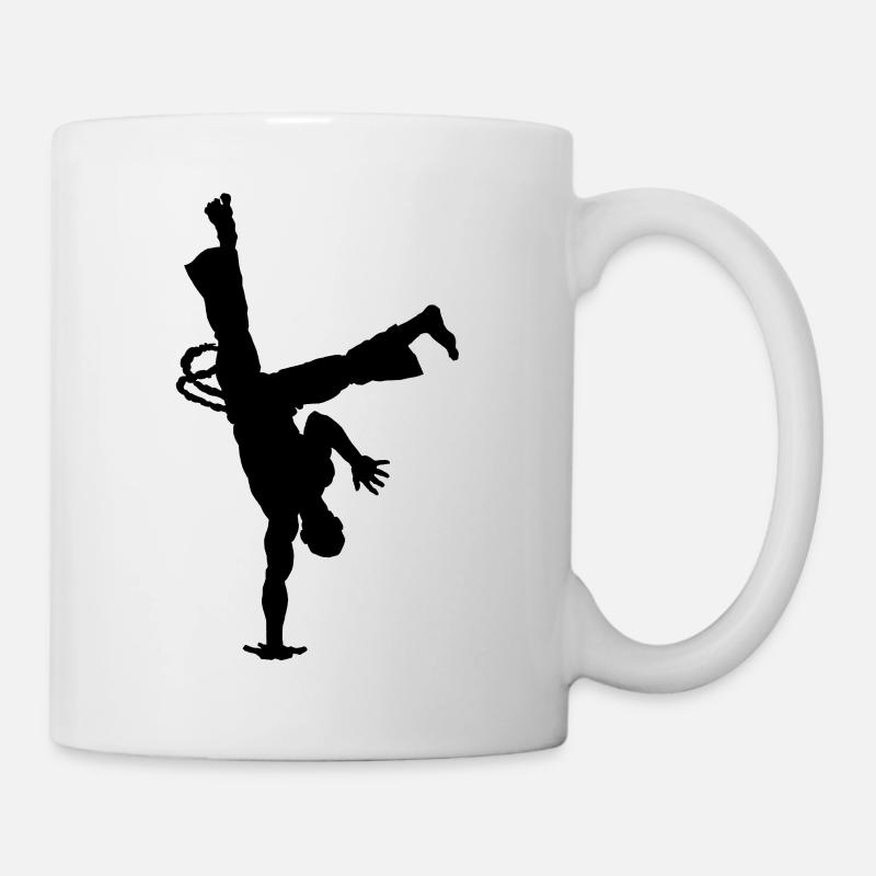 Capoeira Regional Silhouette - Mug - white