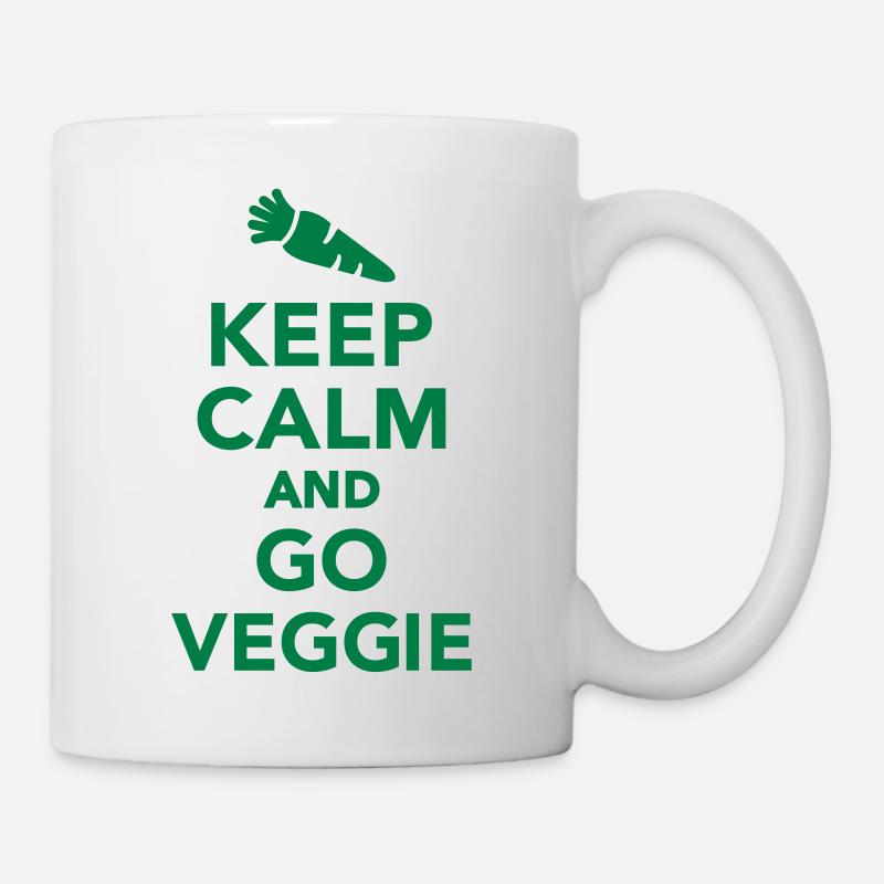Vegetarier - Tasse - Weiß