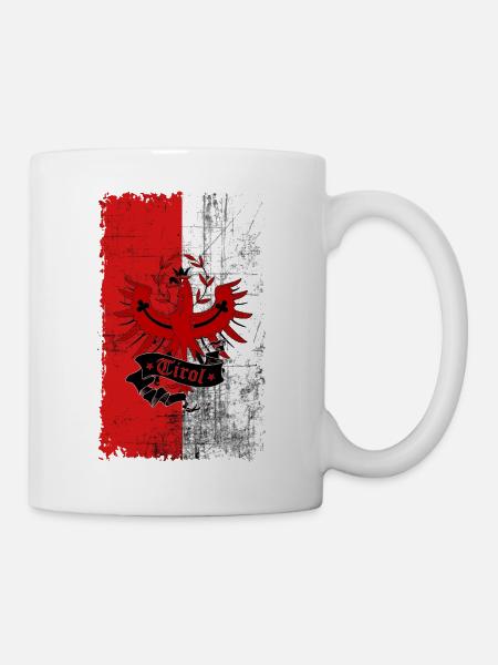 Tyrol rétro - Mug blanc - blanc