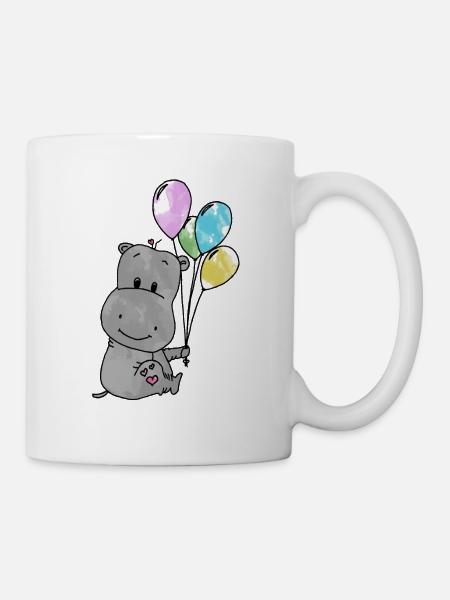 Hippo - Mug - white