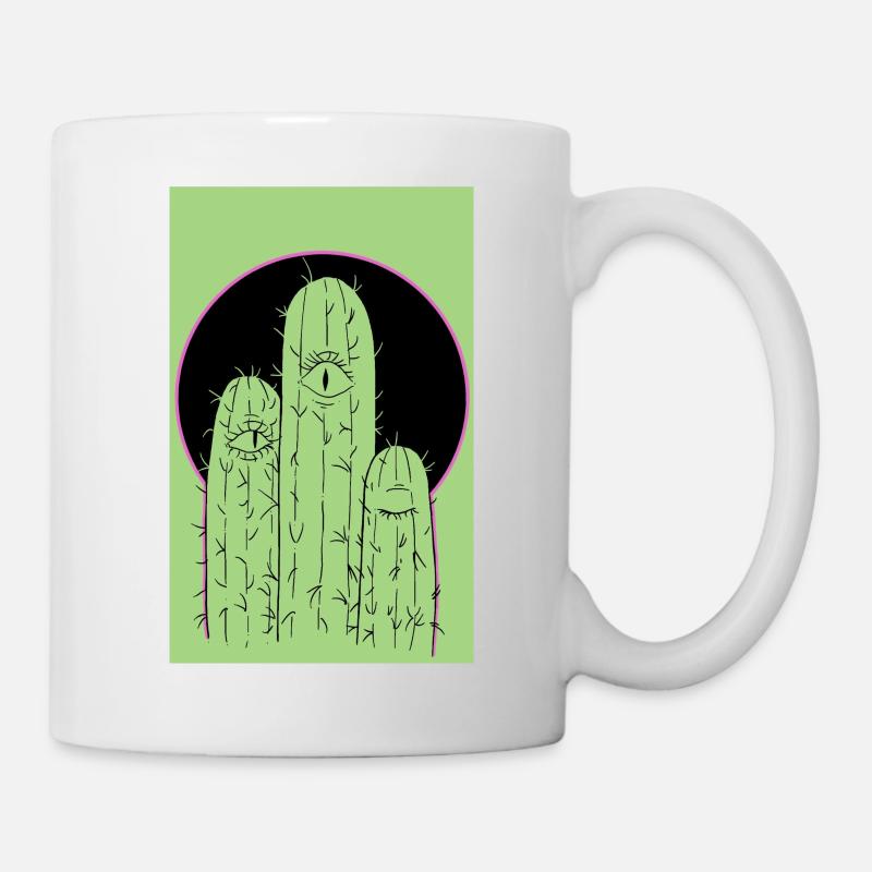 cactus - Mug blanc - blanc
