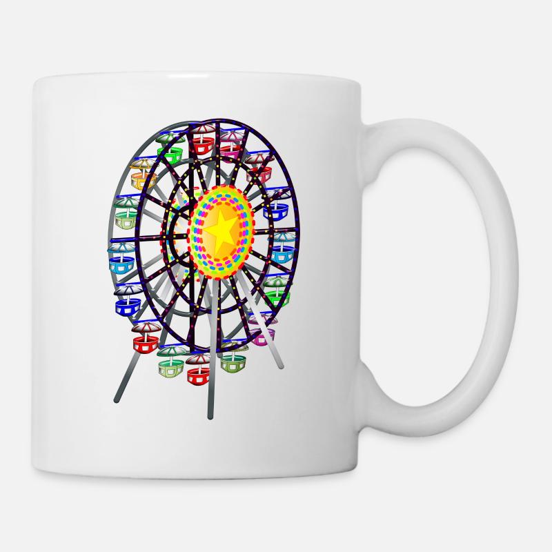grande roue - Mug blanc - blanc