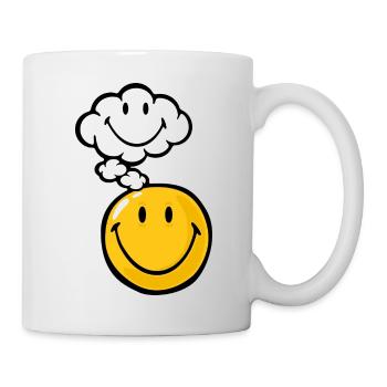 Smiley Thought - Mug blanc - blanc - Droite