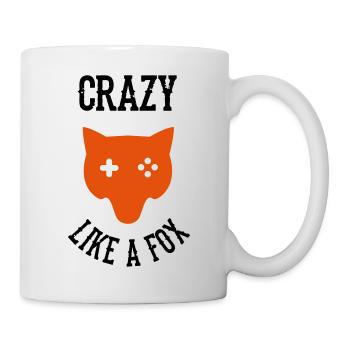 Crazy Like a FOX - Tasse - Weiß - Rechts