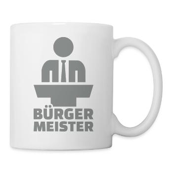 Bürgermeister - Tasse - Weiß - Rechts