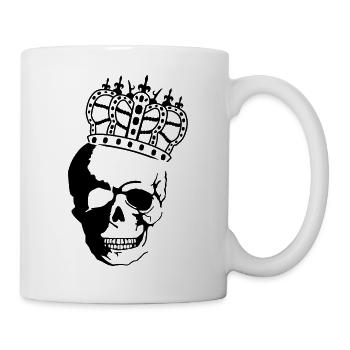 skull_king_01 - Tasse - Weiß - Rechts