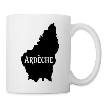 Ardèche ardeche Ardèchois - Mug blanc - blanc - Droite