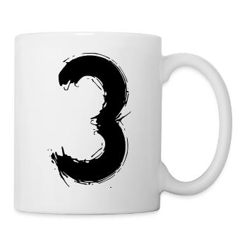 Die Drei - Tasse - Weiß - Rechts