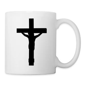 cloué morts croix symbole équipe copains d'équipag - Mug blanc - blanc - Droite
