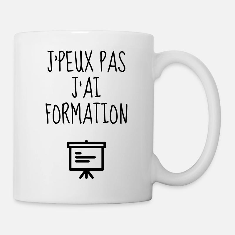 Formateur / Formation / Travail / Métier / Job - Mug blanc - blanc