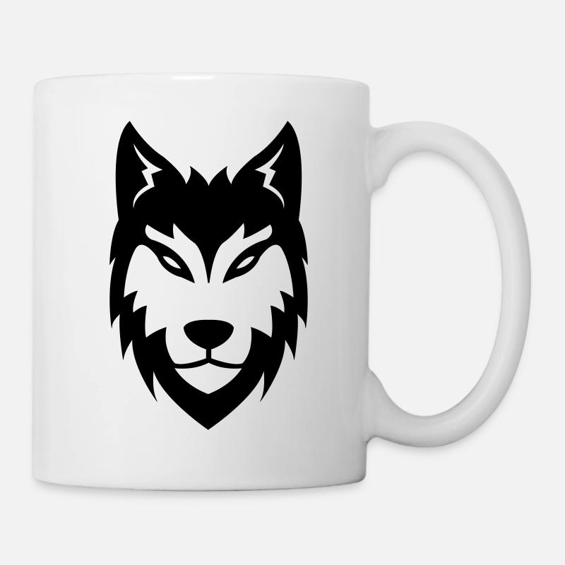 wolf - Mug - white