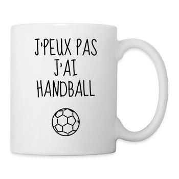 Handball Handballer Handballeur Sport Winner - Mug - white - Right