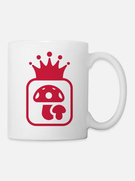Pilz / Pilzsuche / Kommissionierung / Wald - Tasse - Weiß