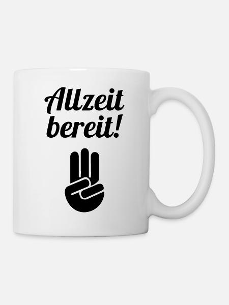 Scout / Scouting / Pfadfinder / Pfadfinderin - Tasse - Weiß
