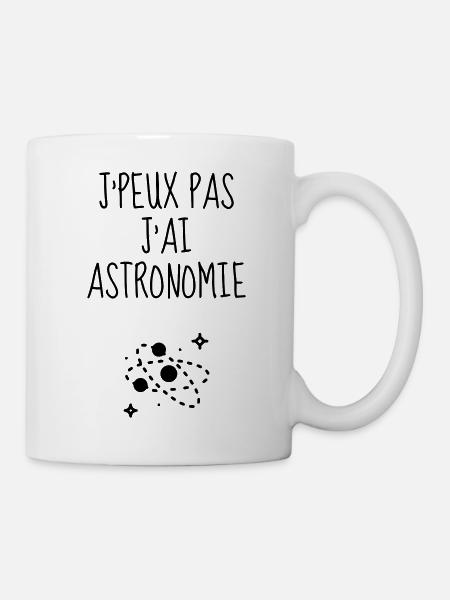 Astronomie / Astronome / Astronomy / Astronomer - Mug blanc - blanc