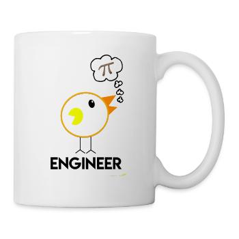 Ingenieur - Tasse - Weiß - Rechts