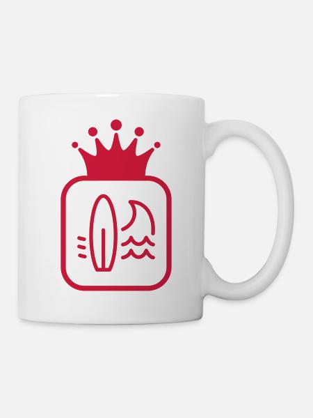 Surfen / Surfer / Surf / Surfing / Strand - Tasse - Weiß