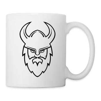 wikinger_001 - Tasse - Weiß - Rechts