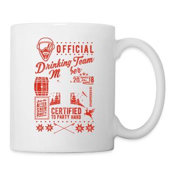 Swiss Drinking Team - Tasse - Weiß - Rechts