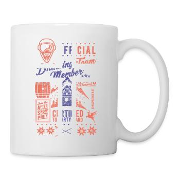 Norway Drinking Team T Shirt - Mug - white - Right