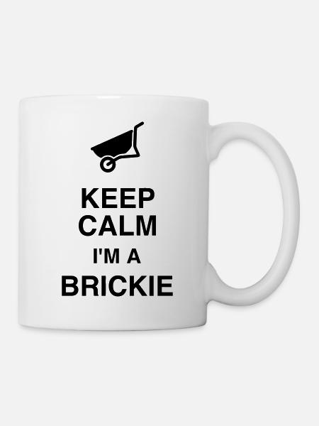 Bricklayer Mason Maurer Maçon Maçonnerie Bricolage - Mug - white