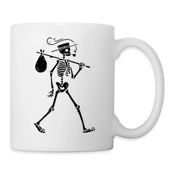 skeleton - Mug - white - Right