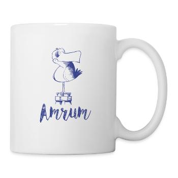 Amrum Moewe - Mug blanc - blanc - Droite