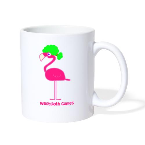 Green Afro Haired Flamingo - Muki