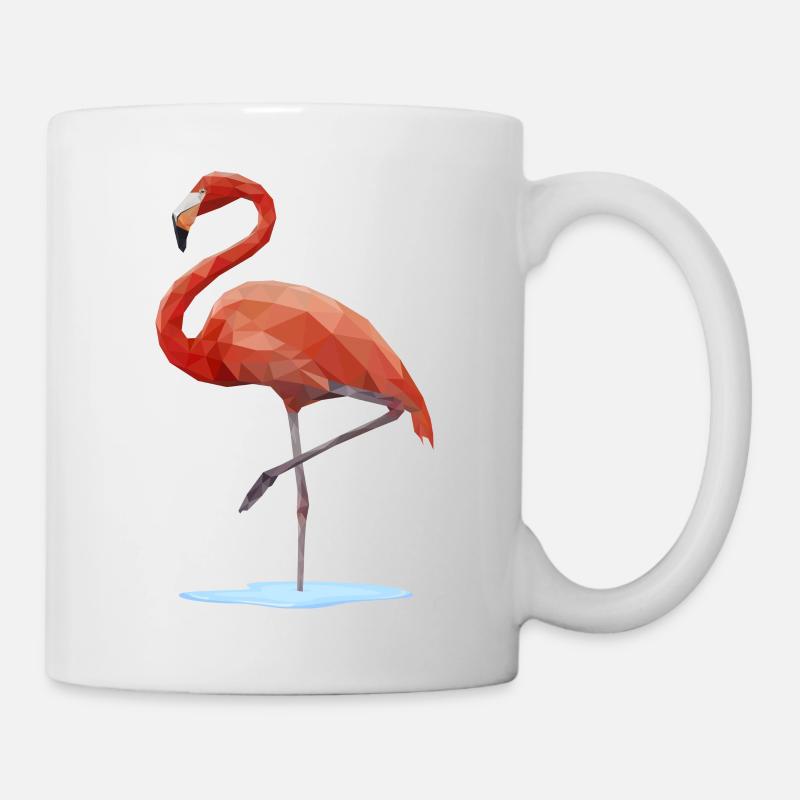Flamingo - Tasse - Weiß