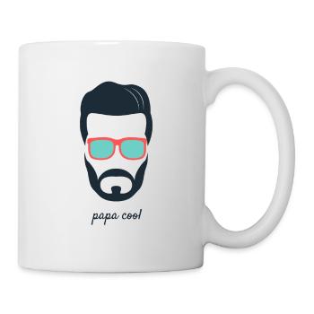 papa cool - Mug blanc - blanc - Droite