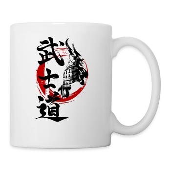 Samurai Bushido Kanji - Mug - white - Right