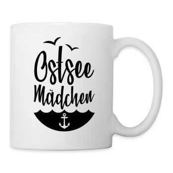 OSTSEE MÄDCHEN KIND - Tasse - Weiß - Rechts
