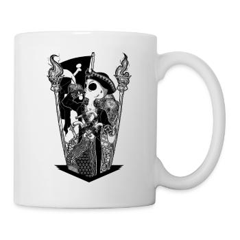 The alien Edward Teach - Mug - white - Right