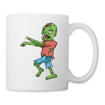 zombi - Mug blanc - blanc - Droite