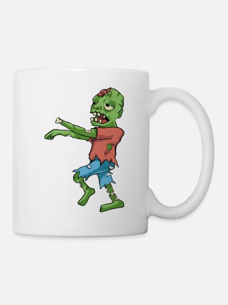 Zombie - Tasse - Weiß