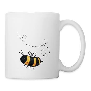 Plüschmors Plattdeutsch Geschenkidee - Tasse - Weiß - Rechts