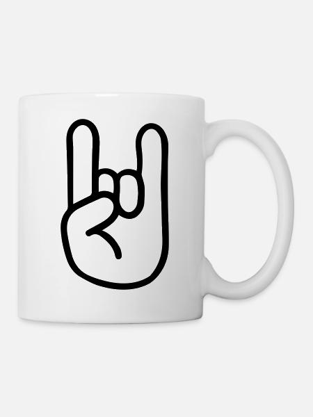 Signe à bascule - Mug blanc - blanc