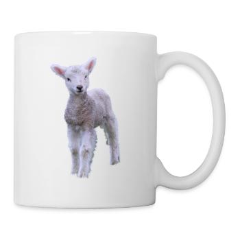 cute lamb - sweet lamb - Mug - white - Right