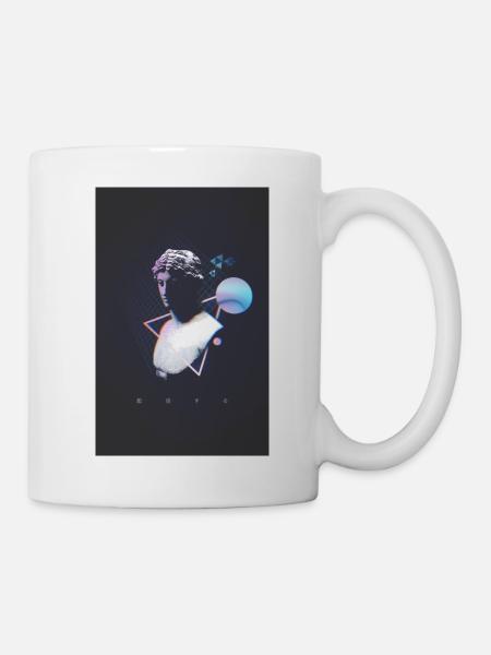 Modern Art - Tasse - Weiß