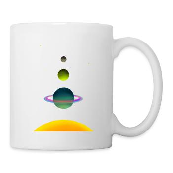 Planets Aligned - Mug - white - Right
