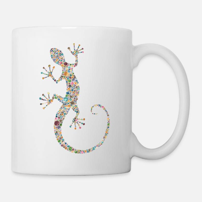 Gecko - Mug blanc - blanc