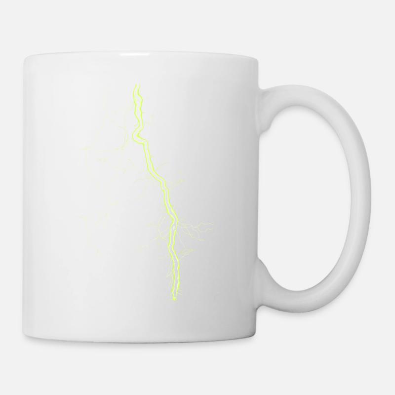 Lightning yellow - Mug - white