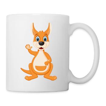 Kangaroo, love, Australia, sloth, koala, eucalyptu - Mug - white - Right