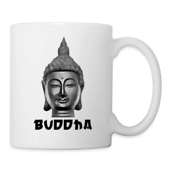 Buddha Buddhism Buddhist Spiritual - Mug - white - Right