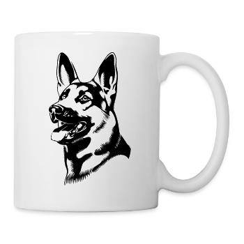 German Shepherd - Mug - white - Right