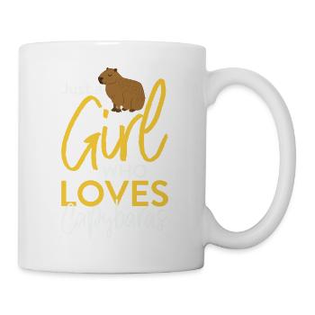 Motif Capibara pour les propriétaires de Capibara - Mug blanc - blanc - Droite