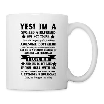 Awesome Girlfriend - Mug - white - Right