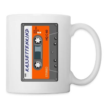 Kassettenkind - Tasse - Weiß - Rechts